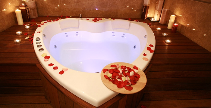 Наполните ароматами романтики прием ванной